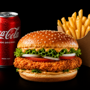 Menu Hamburguesa de Pollo