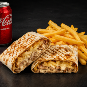 Menu Taco Frances (carne kebab)