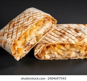Tacos Frances (carne kebab)
